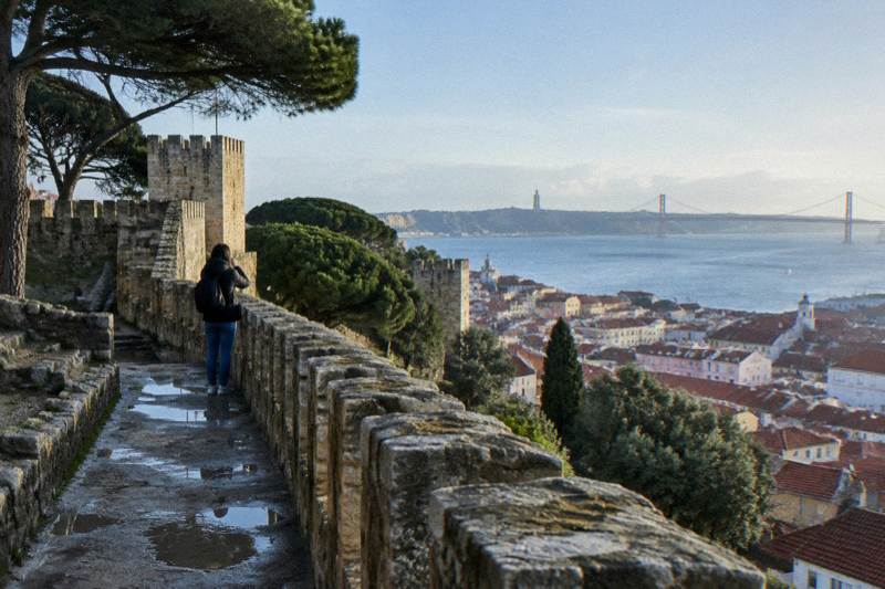 Alfama Walk, Castle Exterior