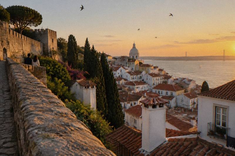 Lisbon Small Group Free Tour: Alfama, Old City Walls & Viewpoints