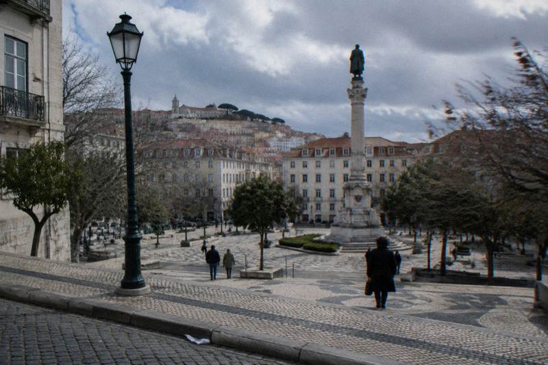Chiado y Baixa, español